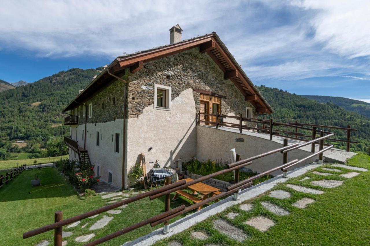 Maison Marcoz - Appartamenti Vacanze Etroubles Eksteriør billede